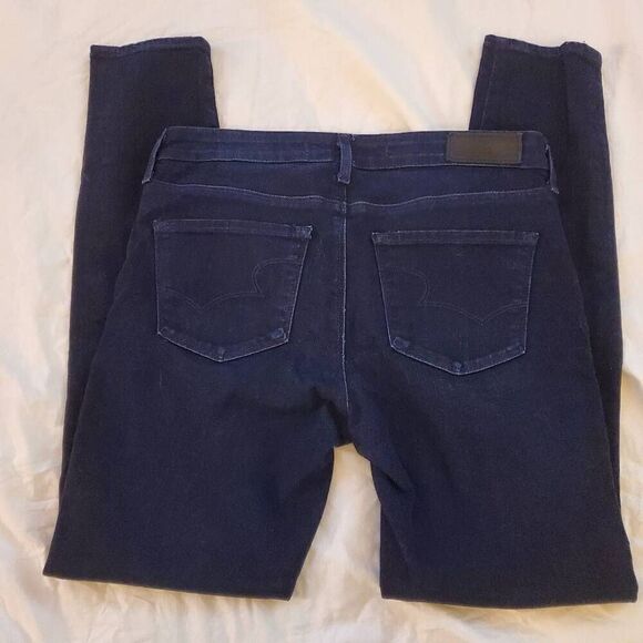 EUC Big Star Andrea Dark Wash Midrise Skinny Jean- Size 28 - Picture 9 of 11